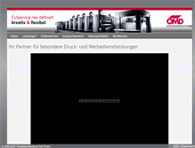 Tablet Screenshot of druckhaus-duisburg.de